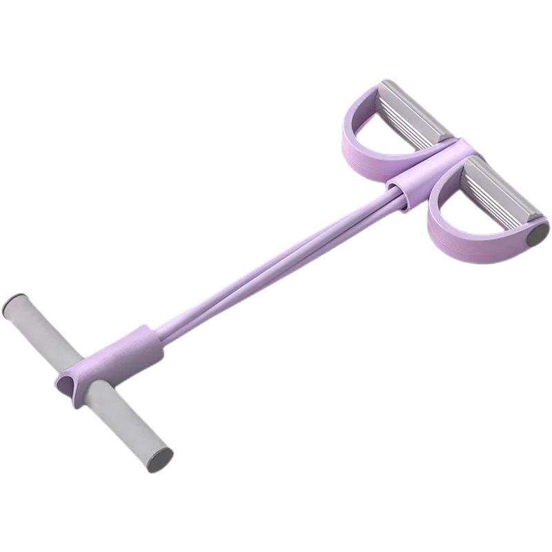 Pedal artefacto de tensión con vientre delgado abdominales ayuda equipo de fitness femenino hogar pequeño trago volar cuerda elástica