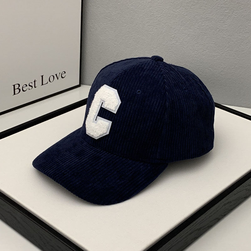 Mode Cord Baseball Kappe Damen Buchstabe C Snapback Hut Frauen Einkaufen Dress Up Einstellbare Casual Caps Hip Hop Hüte – Detail 14