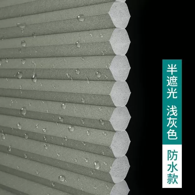 Водонепроницаемый толчок и тянуть сотовые занавески, затененные офисные туалеты, ванная комната, защита от плесени