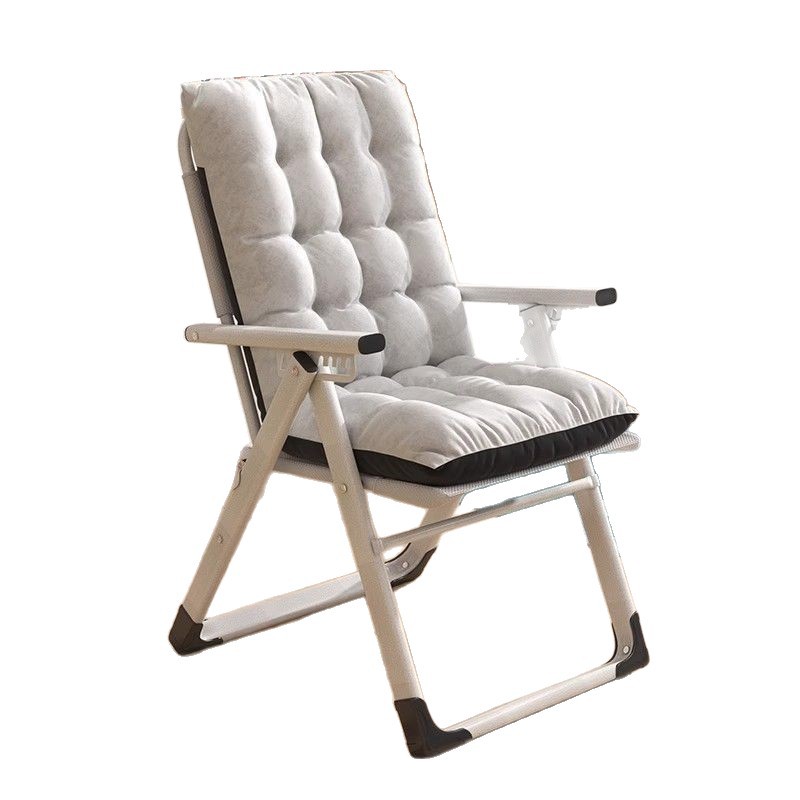 Silla de reclinación plegable de oficina siesta silla de reclinación silla de balcón dormitorio silla de ocio silla de almuerzo