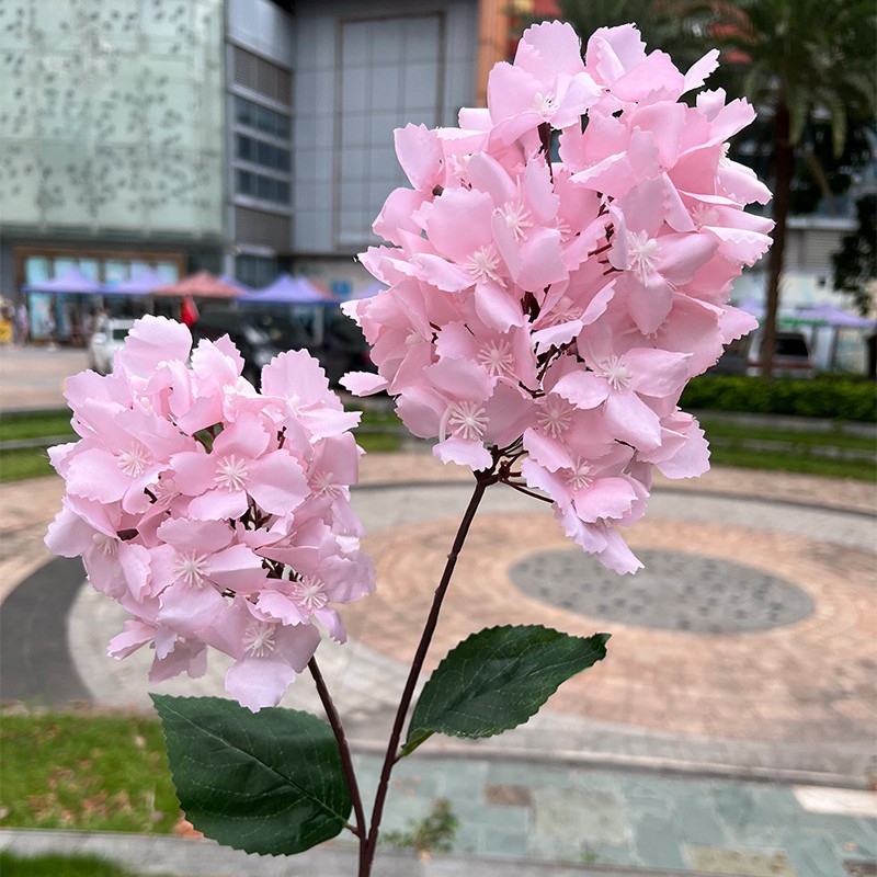 Simulación del Día de San Valentín rosa fabricante 3 sola rama multi-cabeza rosa decoración de la boda flor falsa al por mayor