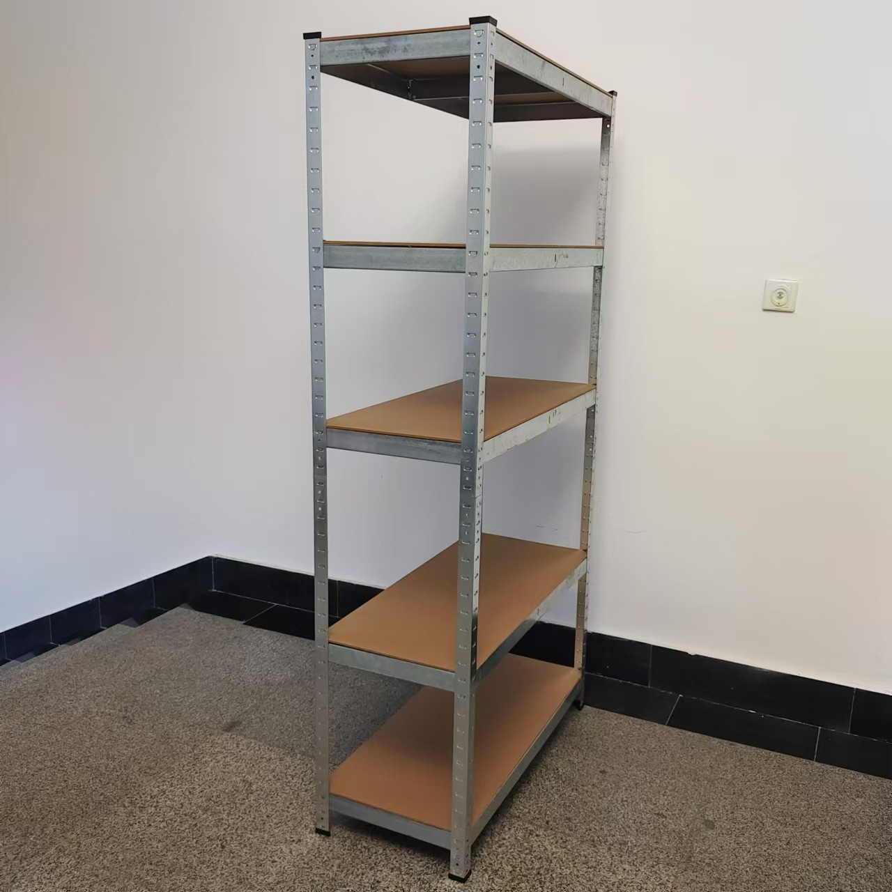 Estante de almacenamiento ligero Estante de almacenamiento doméstico multifuncional Estante de exhibición de supermercado Estante de metal desmontable