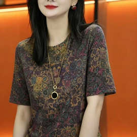 中年妈妈装夏装薄款批发现货常熟直供2026年新款女装夏款地摊服装