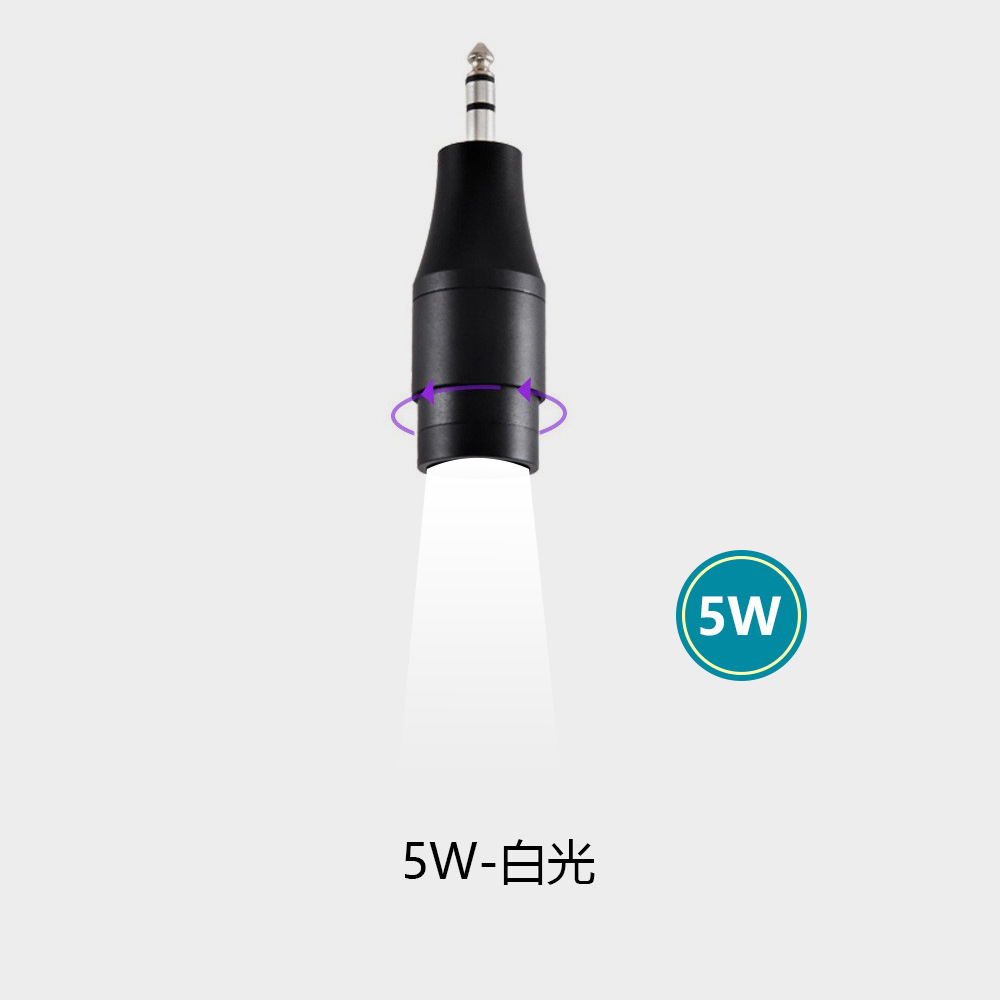 009 serie de lámparas UV tamaño de punto ajustable pestañas manicuras UV pegamento led accesorios de lámpara de curado de luz violeta