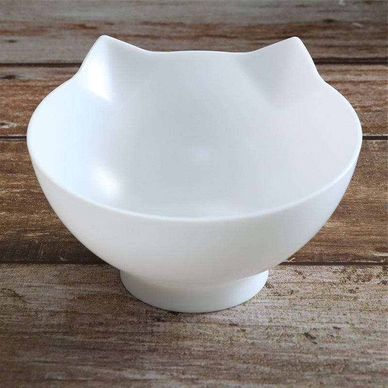 흰색 단일 그릇