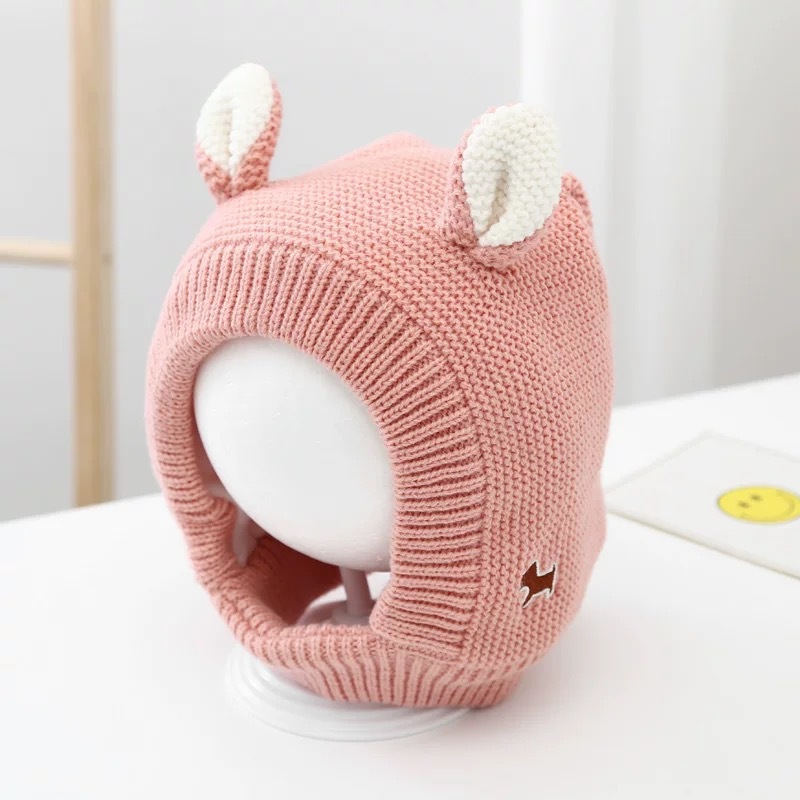 Double ear embroidery [pink]