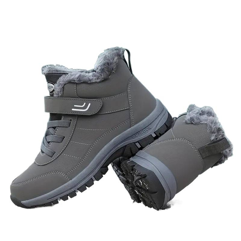 Nuevos zapatos de ancianos para hombres otoño y invierno de alto nivel de algodón grueso zapatos deportivos antideslizantes zapatos madre botas de nieve pareja