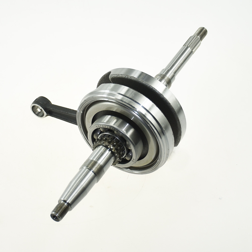 Original Crankshaft for Jinlong Juneng Gy6 200Cc Engine with Reverse Gear, Manual Start, and Balance Shaft