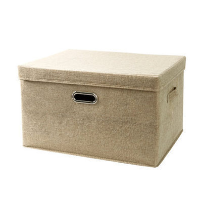 Caja de almacenamiento plegable con cubierta, caja de almacenamiento de ropa, caja de acabado de juguetes, caja de almacenamiento de armario plegable tipo cajón, fábrica de cajas de almacenamiento
