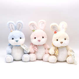 可爱小兔子毛绒公仔泡泡兔子玩偶女孩生日礼物布娃娃陪伴毛绒玩具