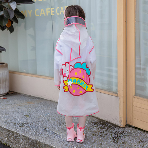 Children's rain boots, children's raincoat set, children's rain boots, raincoat, baby raincoat, rain boots set, EVA dirt-resistant and wear-resistant
