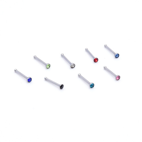 New small nose nail sticker magnet super flash pierced nose earrings earrings female personality niche jewelry nose nose nail