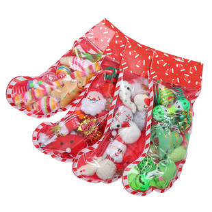 Cat toys New Christmas all kinds of toy combination set PE packaging cross-border factory spot wholesale cat toys