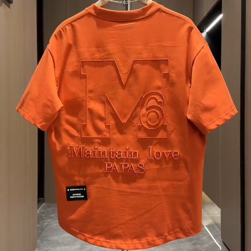 夏の新型半袖メンズファッション刺繍シンプルカジュアルtシャツ上着ファッションカジュアル半袖tシャツ|undefined