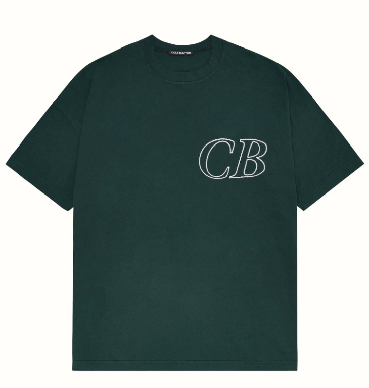 Cole Buxton T-shirt CB Logo Dark Green