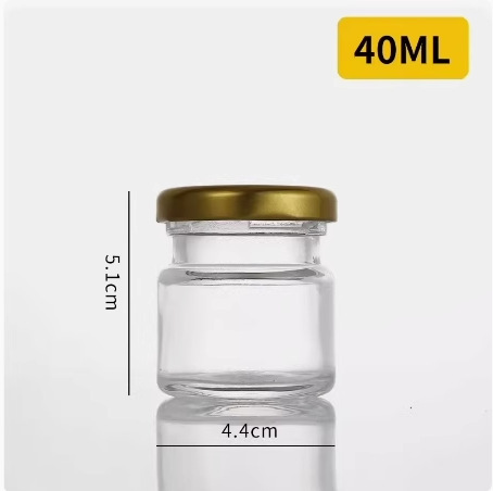 喜蜜25ml玻璃瓶小号密封燕窝瓶可蒸煮分装玻璃罐鲜炖阿胶果酱空瓶|undefined