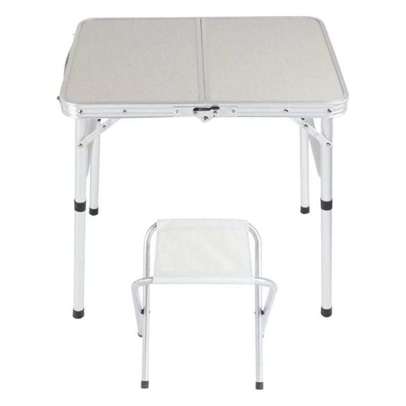 Estrictamente seleccionado ultra-ligero coche plegable mesa y silla de picnic barbacoa auto-conducción camping al aire libre portátil ligero de aleación de aluminio mesa plegable