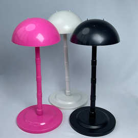 假发支架模特帽子帽托蘑菇架塑料支架便携收纳架放置头发撑座配件