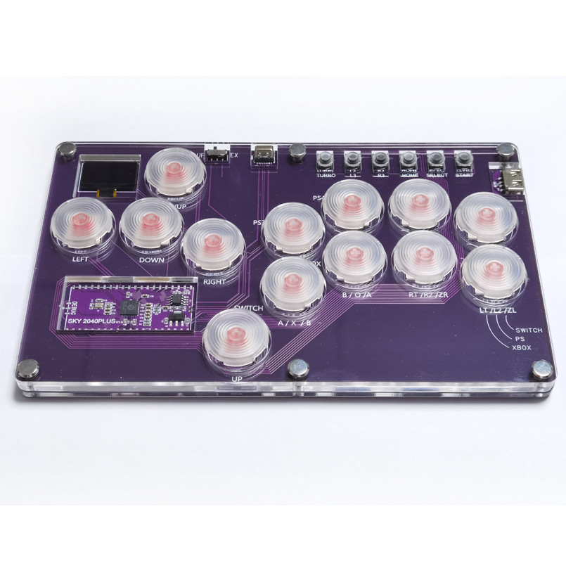 SKY2040PLUS13 teclas personalizadas SOCD juego de lucha teclado HITBOX Street Fighter 6Steam Arcade PS5