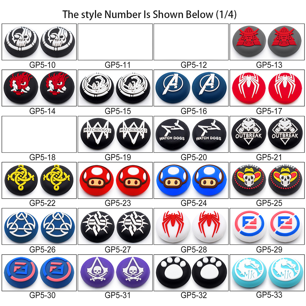 Silicone Joystick Cap Design 1