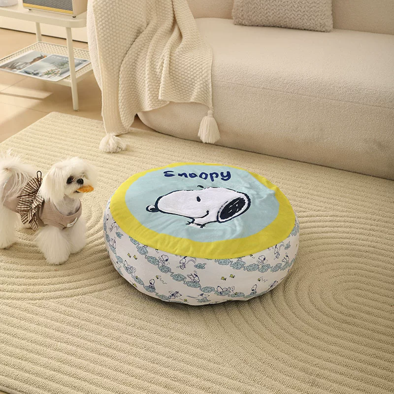 [Snoopy облако-лежанка для собак круглогодичная, розетка/домик, подстилка, съемная стирка]