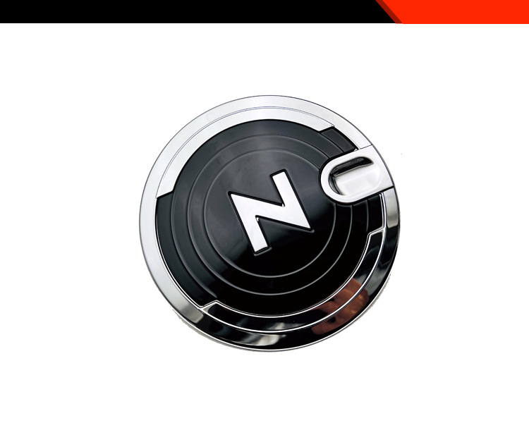 Suitable for Honda 23 N-BOX modified fuel tank cap decorative frame JF5 JF6 special fuel tank protective light sticker