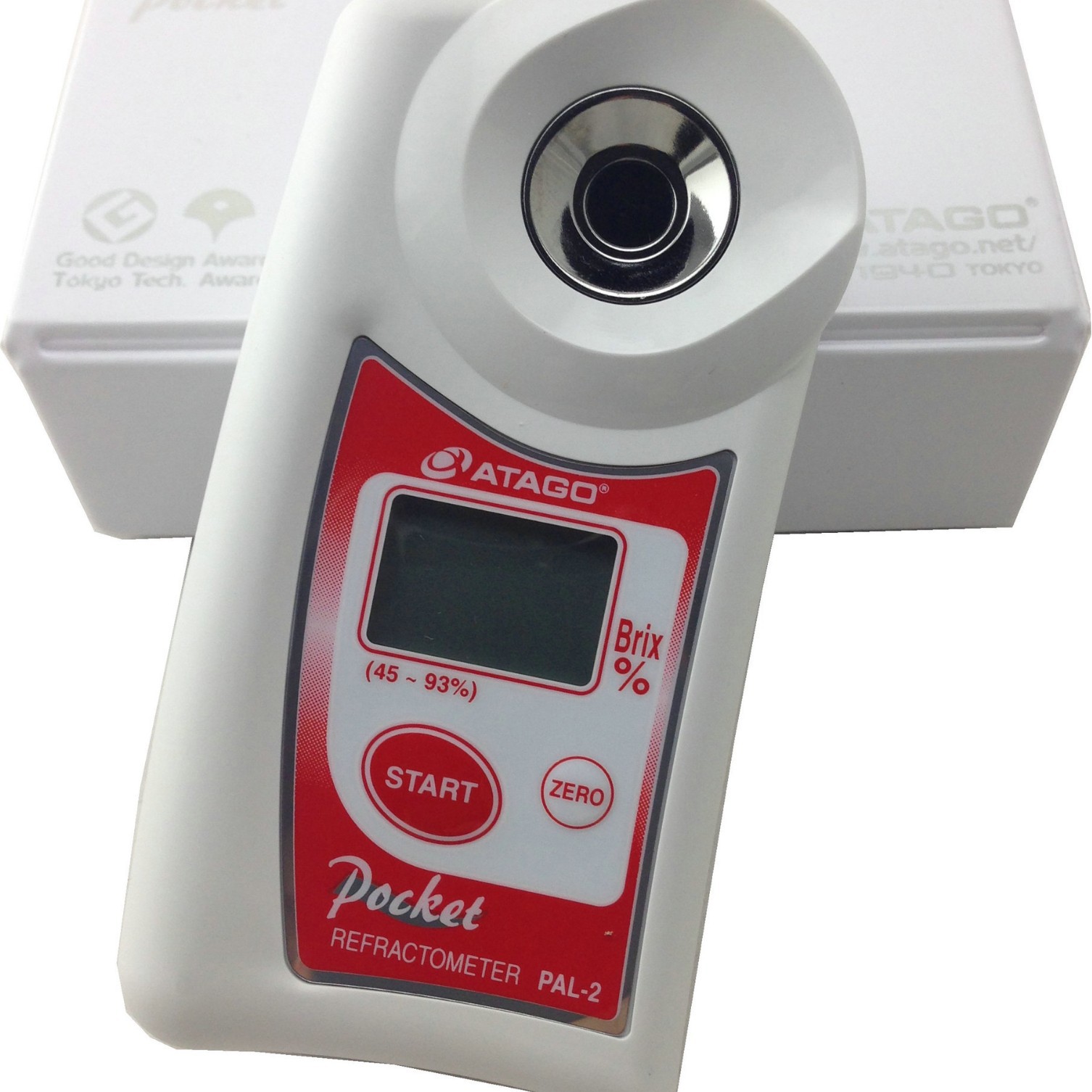 日本ATAGO爱宕数显折射计 PAL-2 折射仪 糖度计45-93%