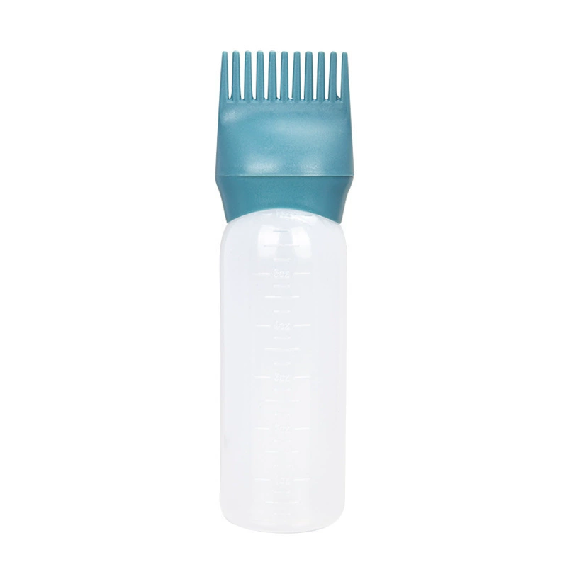 Hairdressing Applicator Bottle with Comb Tip, Multi-Color Options, Compact Salon Tool
