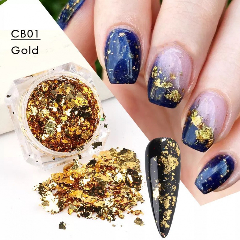 Japanese Nail Art Gold and Silver Foil Paper Fragment Nail Decoration Ultra-thin Sequins Tin Foil Paper Patch Sequins Nail Decoration Japanese Nail Art Gold and Silver Foil Paper Fragment Nail Decoration Ultra-thin Sequins Tin Foil Paper Patch Sequins Nail Decoration