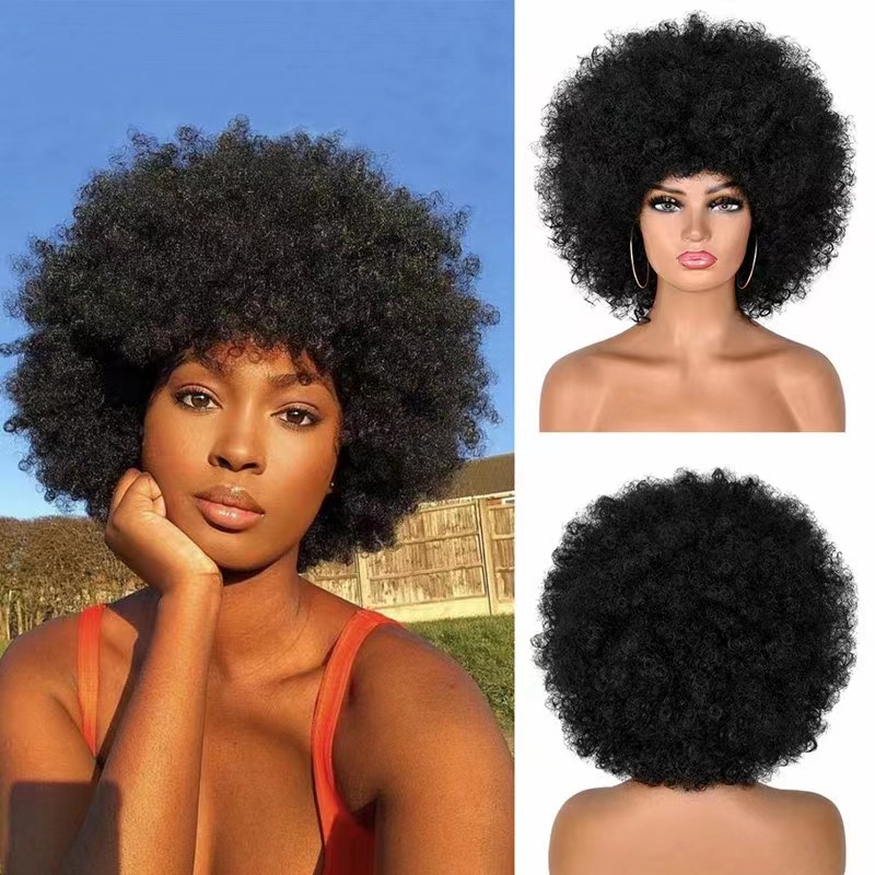 Human Hair 100% Afro Wig Original Brazil...