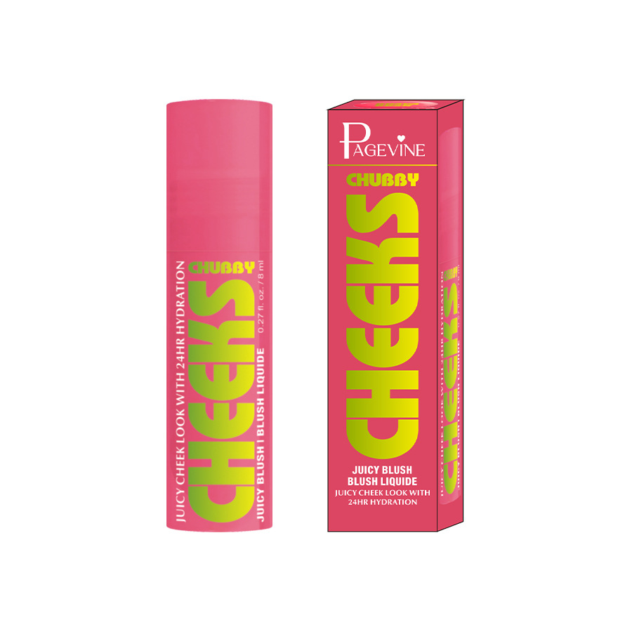 PAGE VINE multifuncional lips and cheeks blush líquido hidratante natural blush