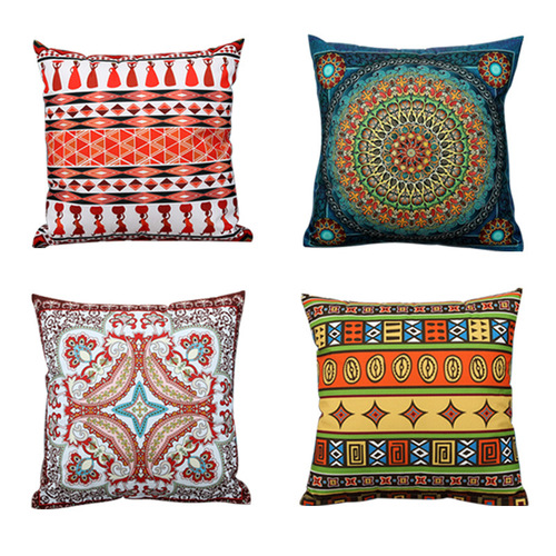 American light luxury retro pillow cushion style bohemian ethnic style pillow cushion living room sofa pillow case