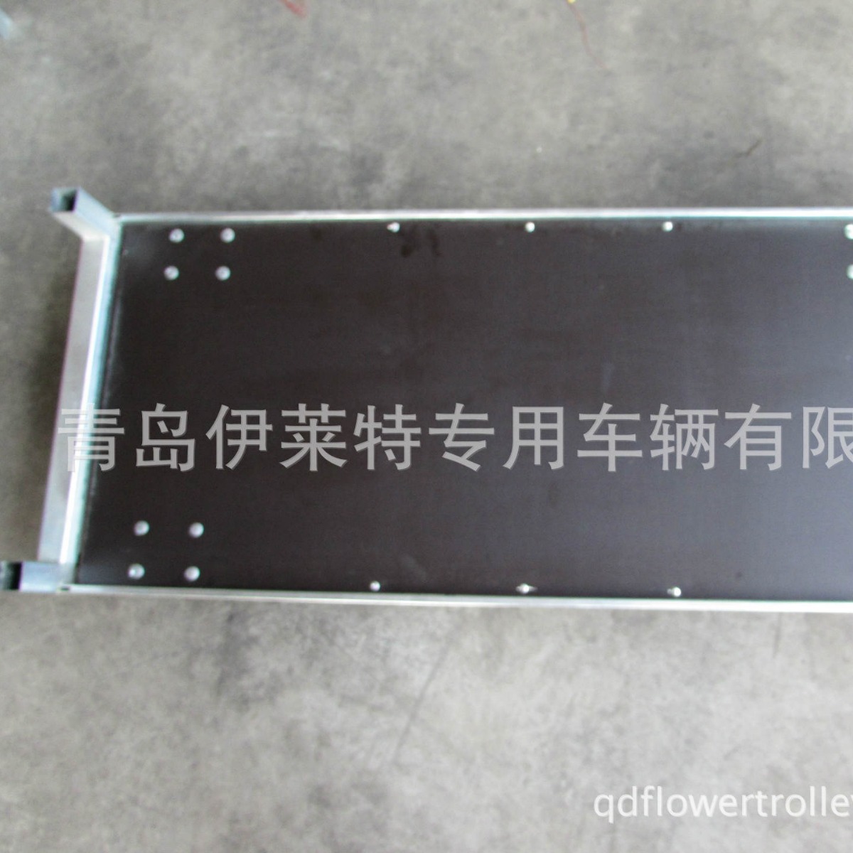 厂家花店花车，鲜花展示车，多角度倾斜胶合板花卉台车