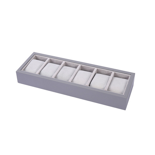 New grey watch counter display tray watch display stand live stall shooting watch display props