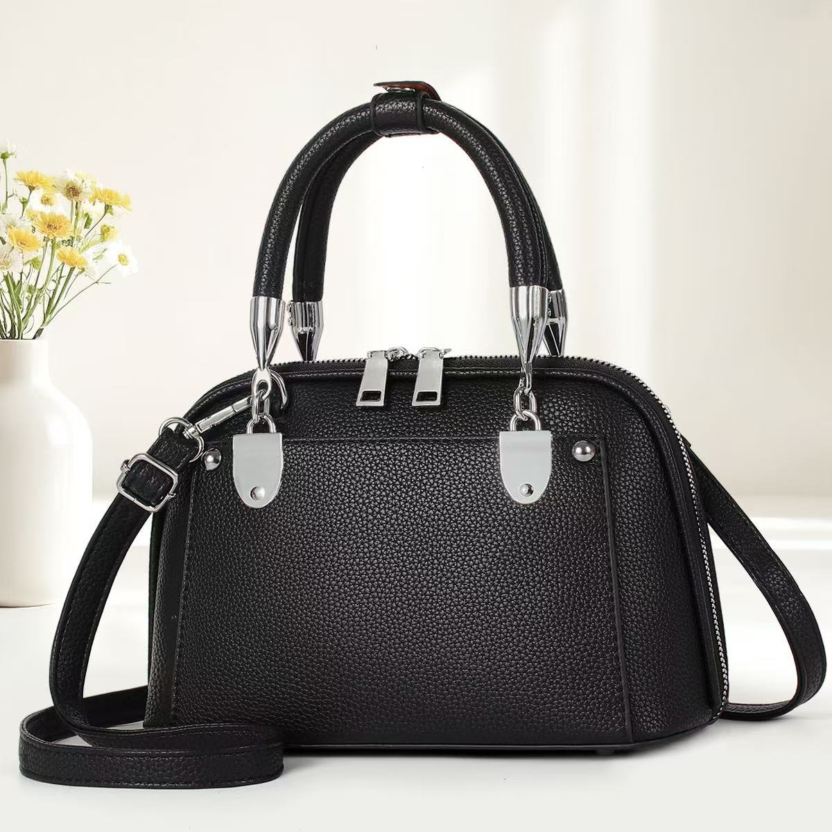 Bolso de lujo ligero para mujer 2025 nuevo bolso a cuadros de un solo hombro bolso de viaje de gran capacidad bolso de mano
