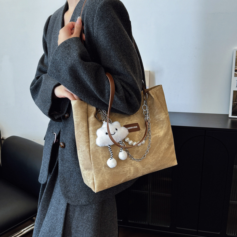 Bolso de mujer 2024, nuevo bolso de mujer de alto nivel, bolso de hombro portátil de gran capacidad, bolso de viaje, bolso de alto valor facial