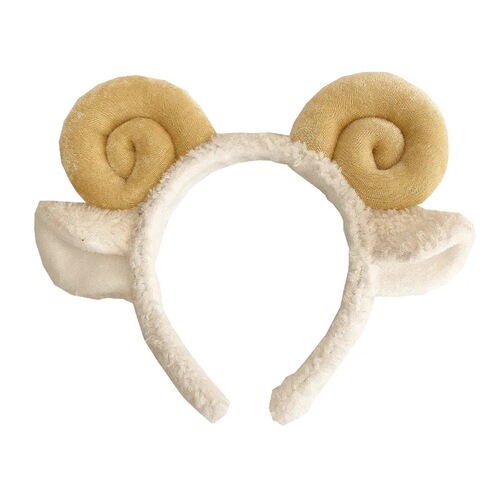 Pink girl face wash headband female autumn and winter plush hairpin cute strawberry bear facial mask special headband hairband