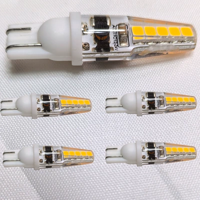 LED car position light T10 RV light landscape light boat deck light illumination 12V 24V silicone warm light adjustable (Width indicator light)
