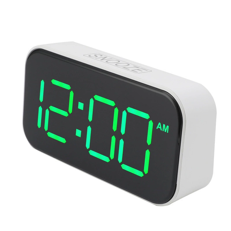 Трансграничный полноэкранный светодиодный будильник креативный классический минималистичный usb прямая светло-роскошный цифровой электронный будильник гостиная кровать Часы