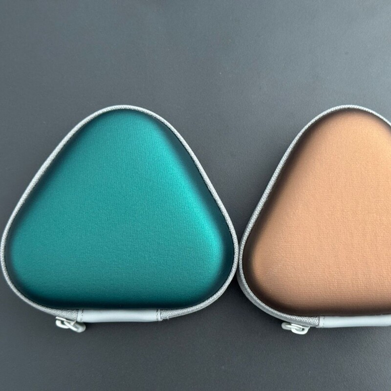 Triangular Eva Zipper Bag, Round Air Cushion Box, Foldableing Glasses and Sunglasses Box, Cosmetics Bag, Bracelet Jewelry Box Triangular Eva Zipper Bag, Round Air Cushion Box, Foldableing Glasses and Sunglasses Box, Cosmetics Bag, Bracelet Jewelry Box