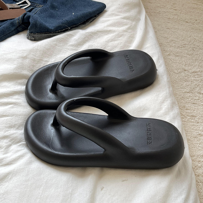 Zapatillas de desodorante antideslizantes para el hogar de suela blanda de suela gruesa Eva para el hogar de verano para mujer Aumento de la altura de los hombres transfronterizo