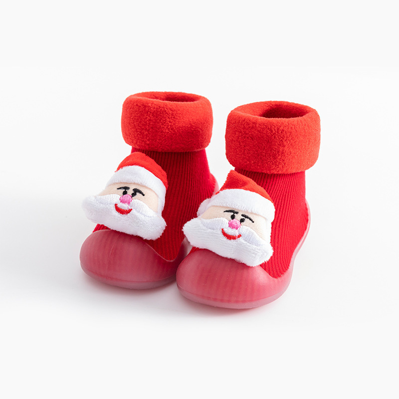 Navidad, Año Nuevo, invierno, calcetines para bebés, zapatos para bebés, zapatos para bebés image 7