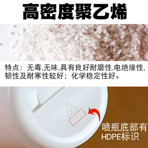 The cleaning lady all use it: multifunctional 1L plastic spray bottle, manual straight-line mist watering pot