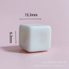 Acrylic, white, square