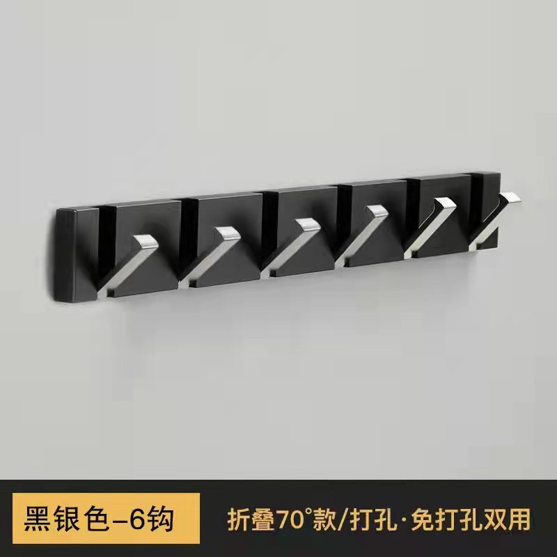 Gancho invisible creativo luz del hogar gancho de lujo perforador-puerta libre gancho oculto puerta de entrada gancho plegable