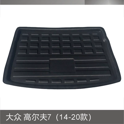 【Foreign Trade Version】Volkswagen Golf 7 Mk7 Trunk Mat for Volkswagen Golf 7 2014-2020 (Trunk Mat) - volkswagen-golf-714-20-black