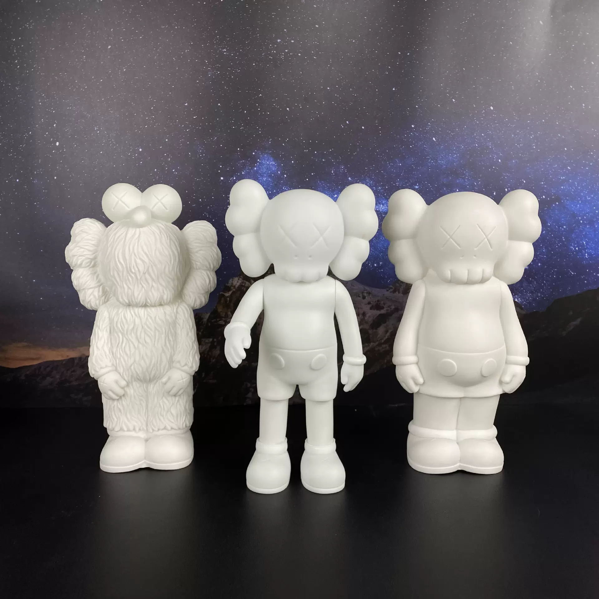 芝麻街暴力熊白胚批发 流体熊diy手工制作搪胶存钱罐摆件工厂货源