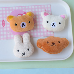 ホット販売かわいいぬいぐるみクマウサギジュエリーアクセサリーヘアアクセサリー携帯電話ケース手袋靴下 diy 素材 pj1789