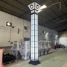 6米方形景观灯柱户外广场防水LED庭院灯100瓦中式景观照明灯批发