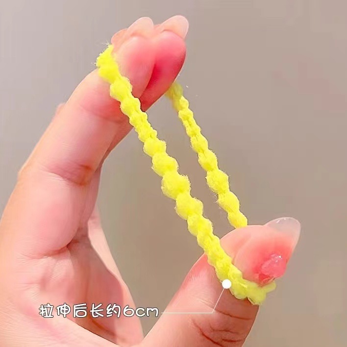 Toallas de color caramelo para niños niñas no lastiman la banda de cabello para mujeres cabello bebé cabello cabello al por mayor